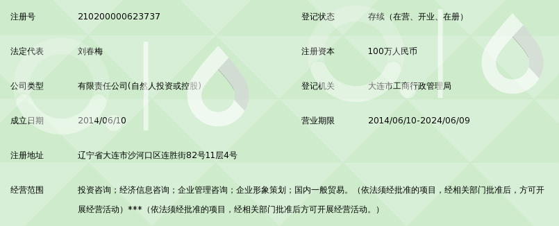 大连薪燚投资咨询